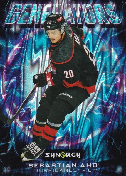 insert karta SEBASTIAN AHO 24-25 Synergy Generators číslo G-3